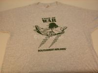 Southwest Airlines THIS IS WAR Tshirt Sz X-Large - NEW